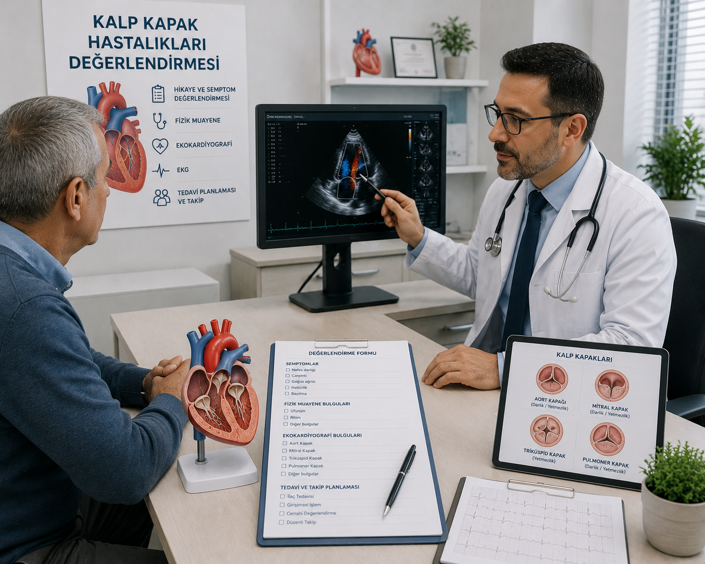 Kalp Kapak Hastalıkları Değerlendirmesi